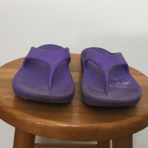 Terox Unisex Purple Energy Flip Flops Size XS US Size Women's 7 Men's 5 - Picture 2 of 5